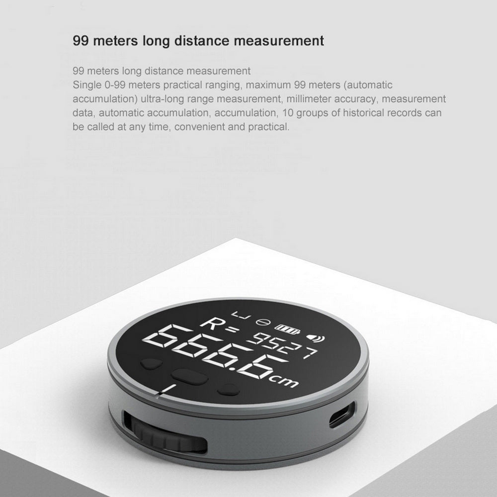 Distance Measuring Instrument Electronic Measuring Ruler Tape Measure High Definition Digital LCD High Precision Electronic Measuring Ruler Tool - THE BOLD STREET